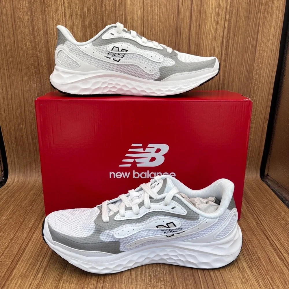 New Balance Fresh Foam Arishi v4 Tiralux Women 10 White Grey WARISTT4 Run NEW
